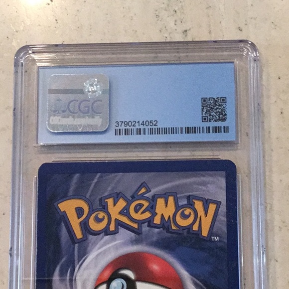 Pikachu 1999 Yellow Cheeks 58/102 Pokemon Base Set CGC 7 Graded Card #58 - Picture 6 of 7